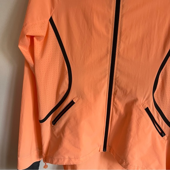 Sweaty Betty Orange Lightweight Full Zip Hooded Jacket | M - Picture 5 of 8